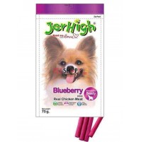 Jerhigh Dog Treats Fruity Blueberry Sticks 70 Gm